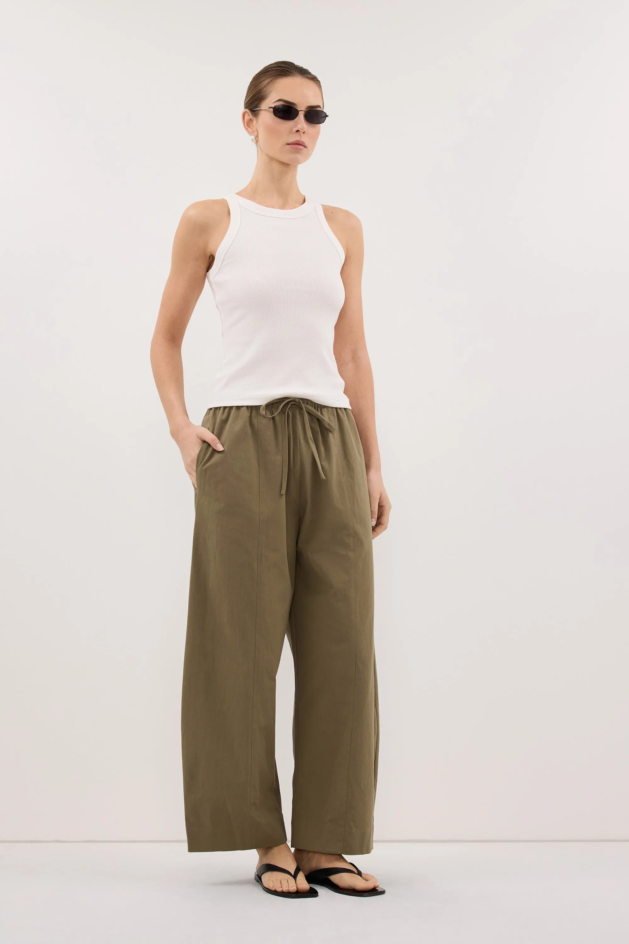 MELINA WHITE TANK sold by Dissh product image thumbnail 3