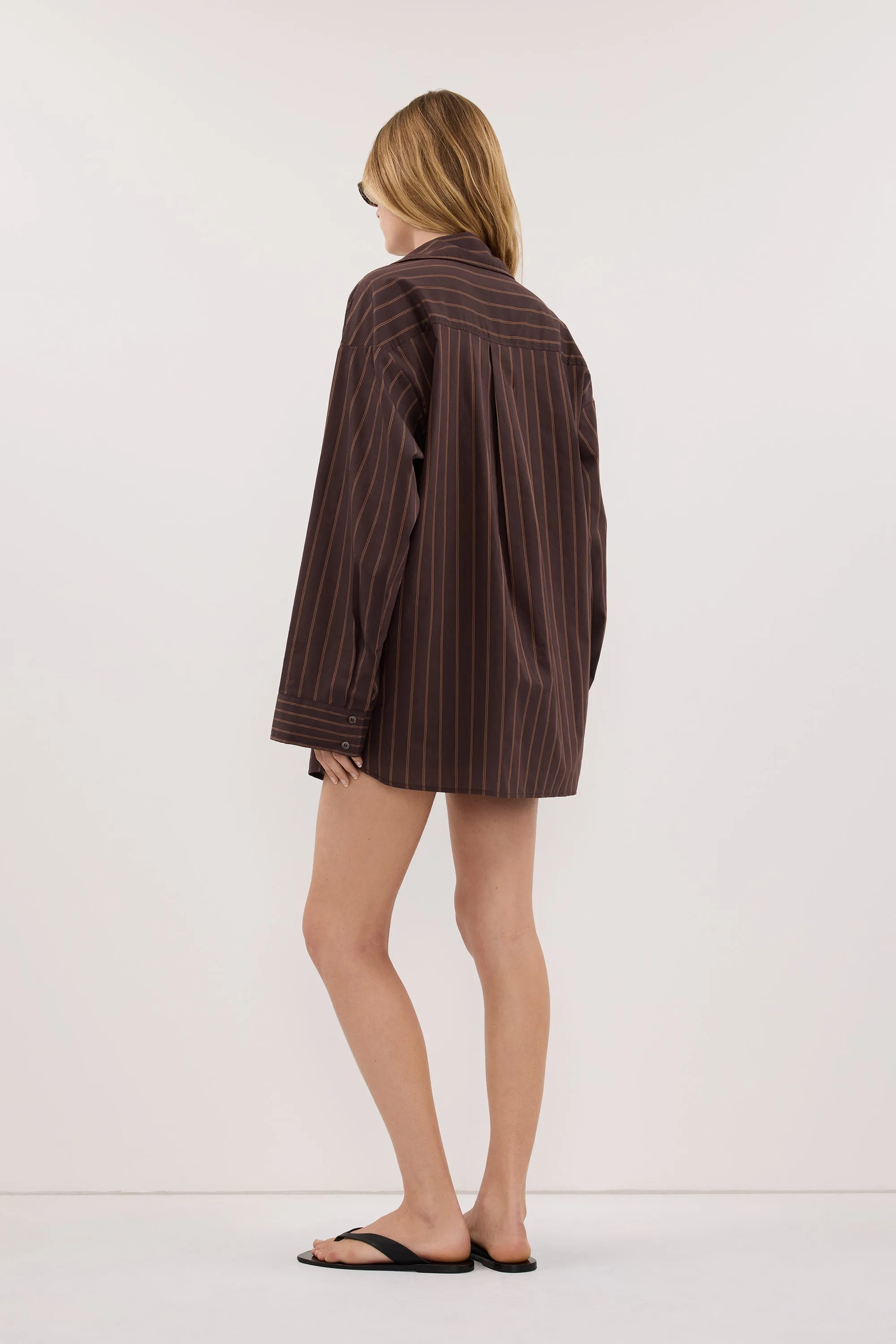 FABLE CHOC SILK BLEND SHIRT sold by Dissh product image thumbnail 4