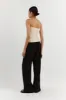 VERONICA BUTTER BANDEAU KNIT TOP sold by Dissh