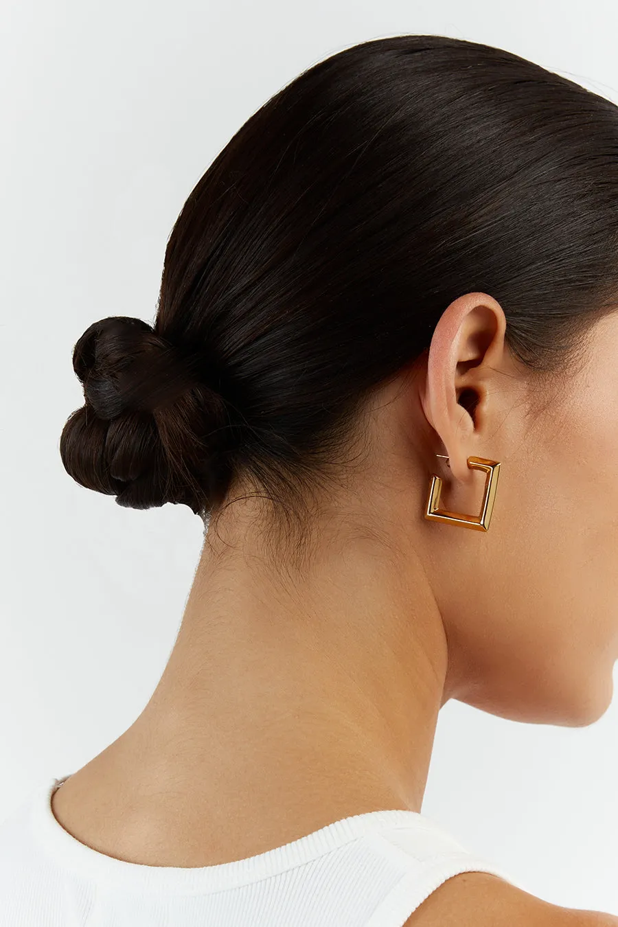 CENDRE MERCI GOLD HOOPS sold by Dissh product image thumbnail 5