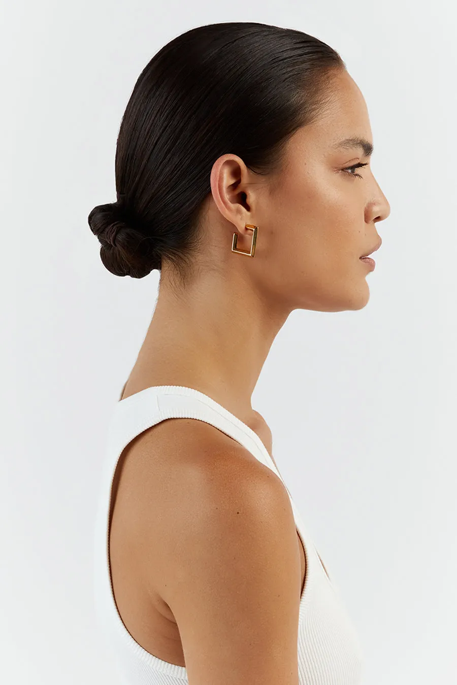 CENDRE MERCI GOLD HOOPS sold by Dissh product image thumbnail 2