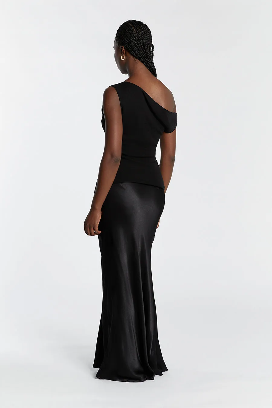 JUNIE BLACK KNIT TOP sold by Dissh product image thumbnail 4