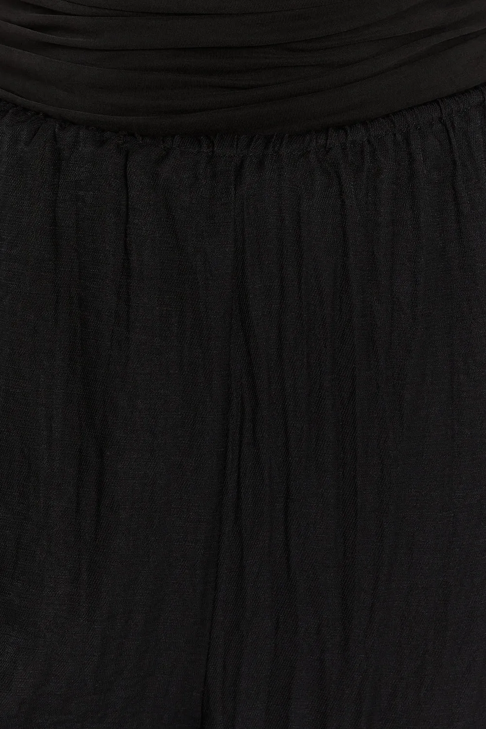 JOLIE BLACK DRAWSTRING PANT sold by Dissh product image thumbnail 5