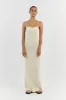 VERONICA BUTTER BANDEAU MAXI DRESS sold by Dissh