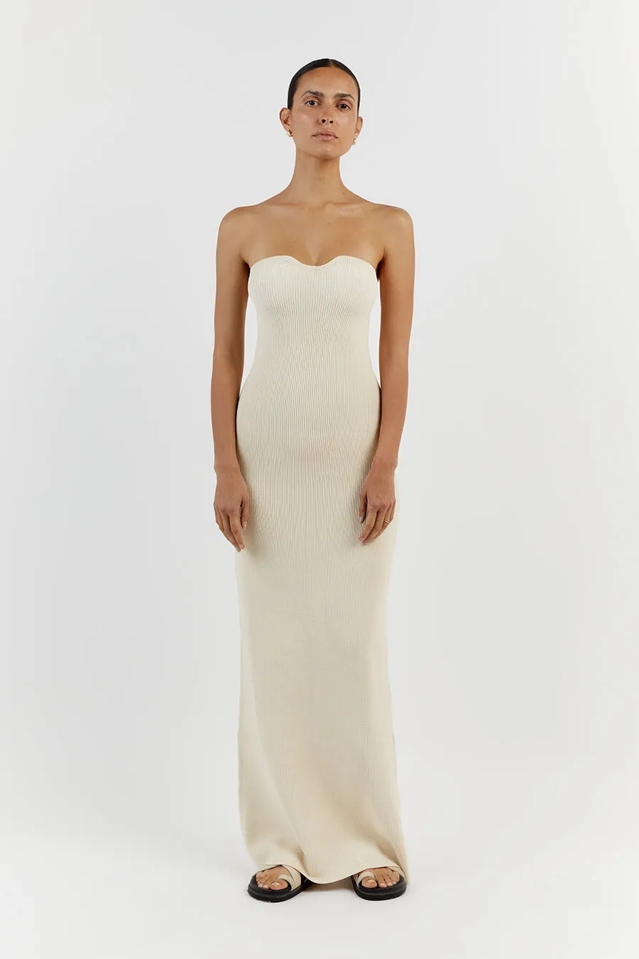 VERONICA BUTTER BANDEAU MAXI DRESS sold by Dissh product image thumbnail 2