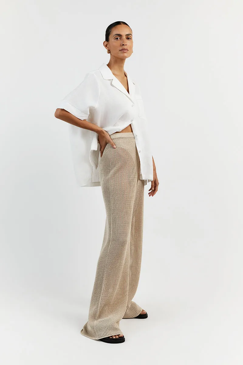 OPHELIA STONE CROCHET PANT sold by Dissh product image thumbnail 3