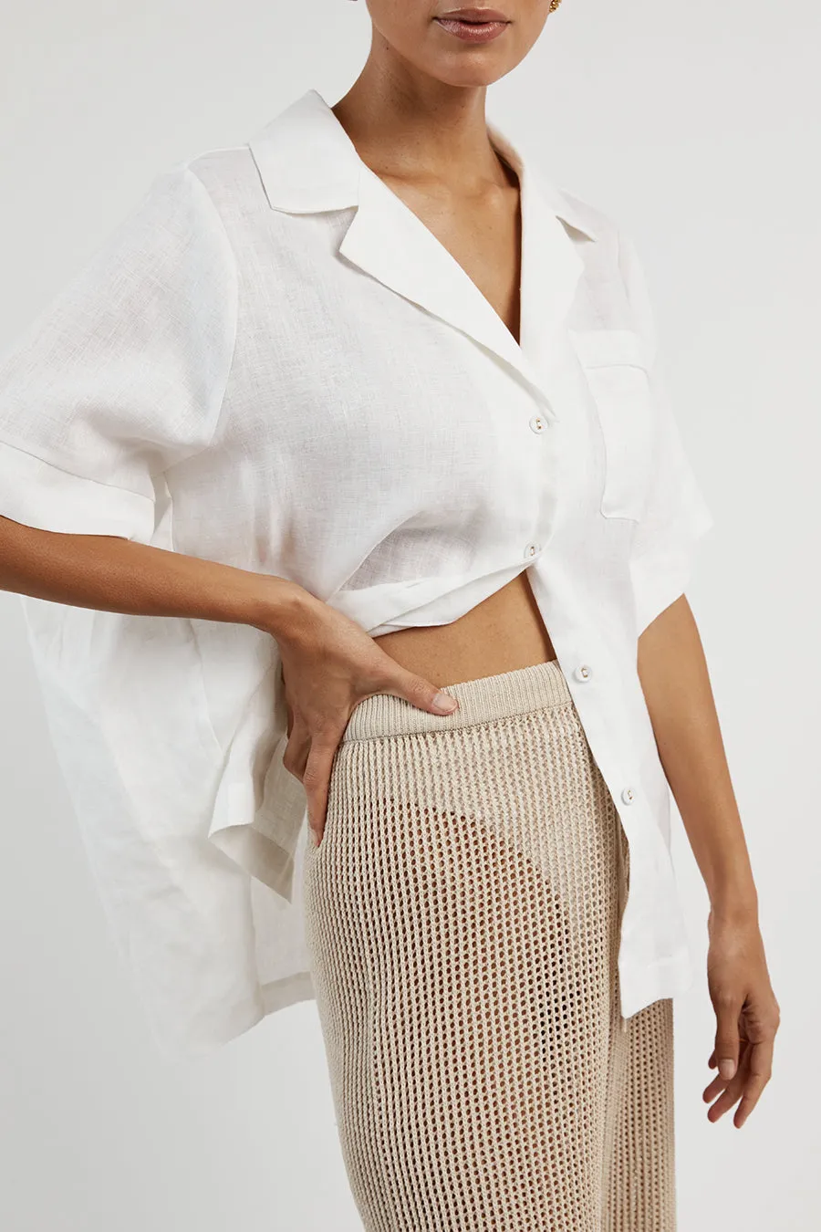 OPHELIA STONE CROCHET PANT sold by Dissh product image thumbnail 5