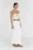BIANCA CREAM BANDEAU KNIT TOP sold by Dissh