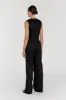 NORAH BLACK LINEN PANT sold by Dissh