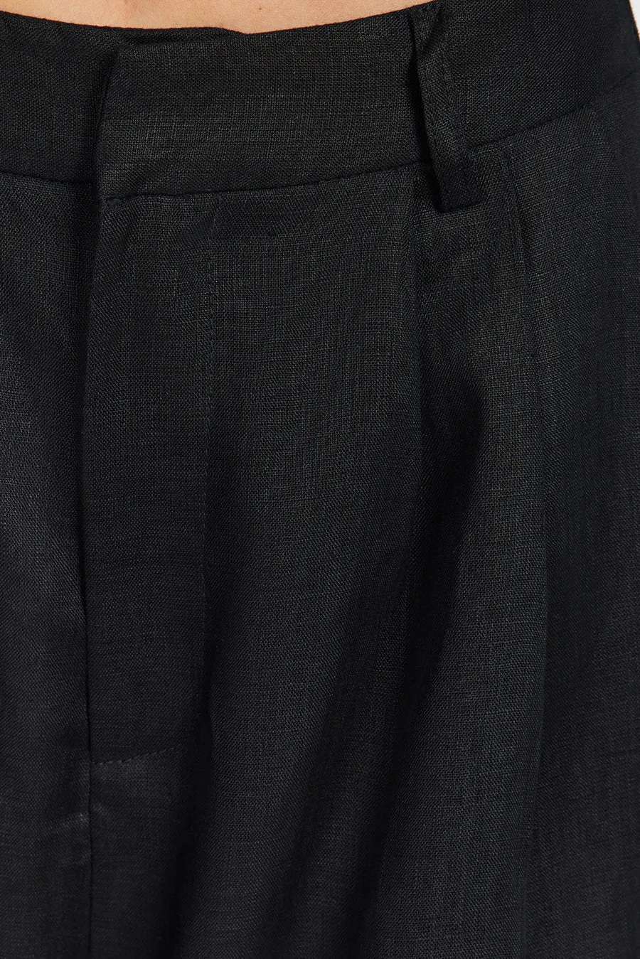 NORAH BLACK LINEN PANT sold by Dissh product image thumbnail 5