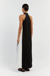 AURORA COTTON TWO TONE MIDI DRESS sold by Dissh