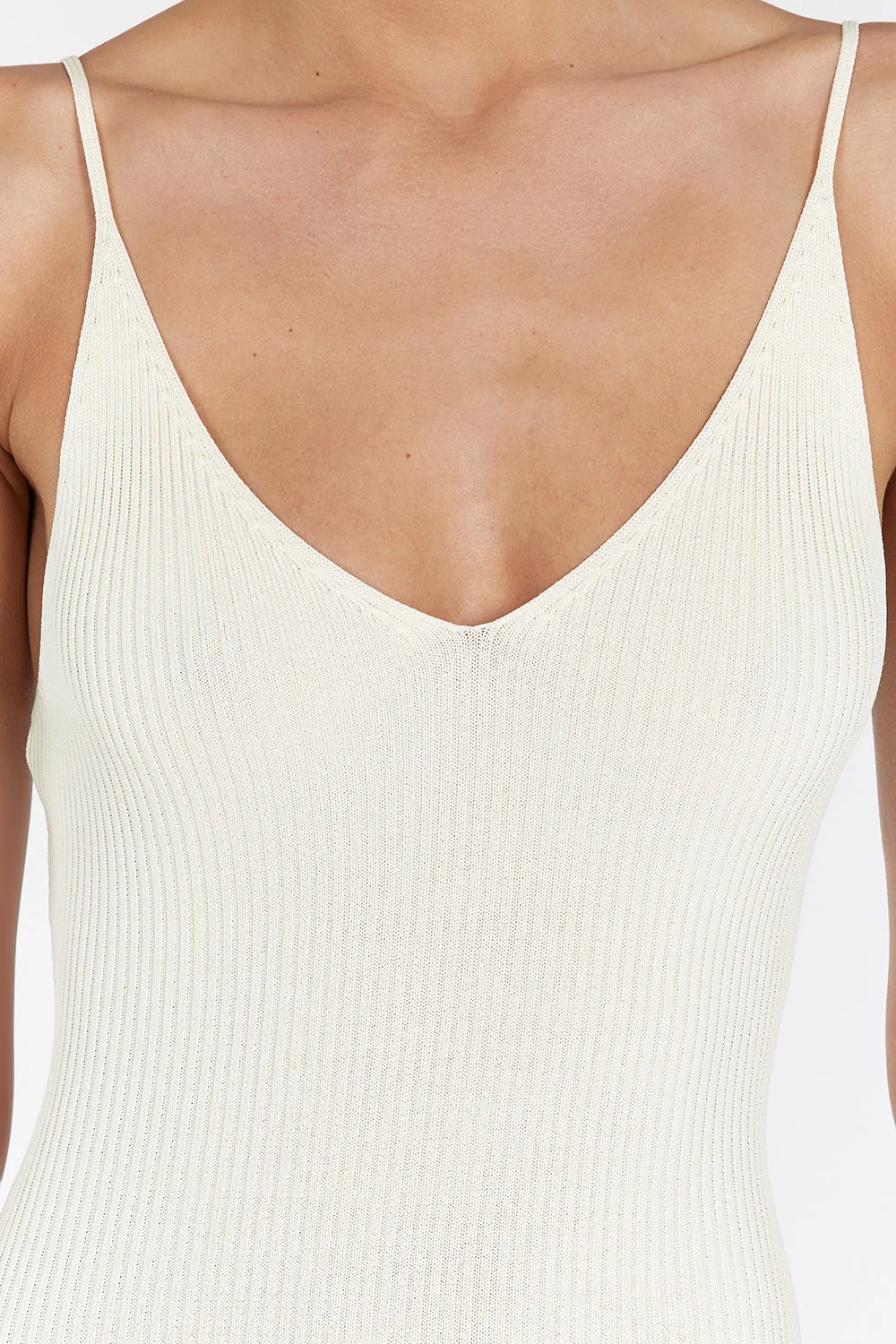 TORI LEMON KNIT MIDI DRESS sold by Dissh product image thumbnail 5