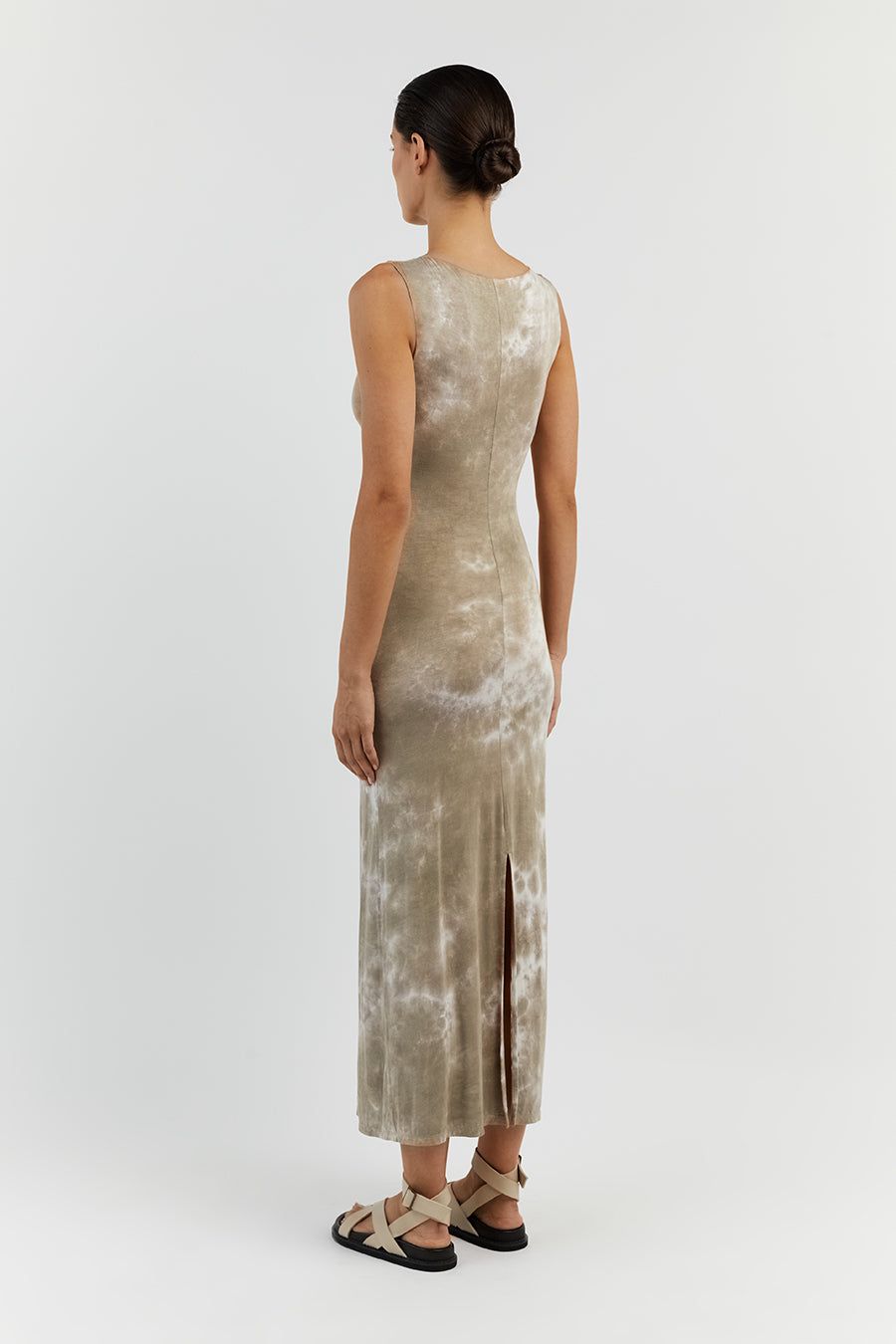 CASPER MOSS TIE DYE MIDI DRESS sold by Dissh product image thumbnail 4