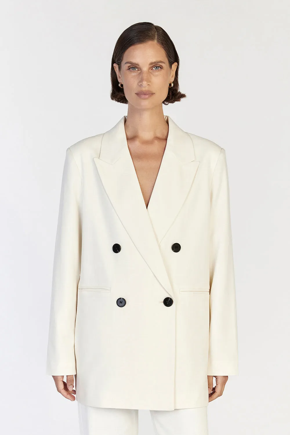 BECKHAM CREAM BLAZER sold by Dissh product image thumbnail 2