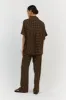 MILA CARAMEL VACATION SHIRT sold by Dissh