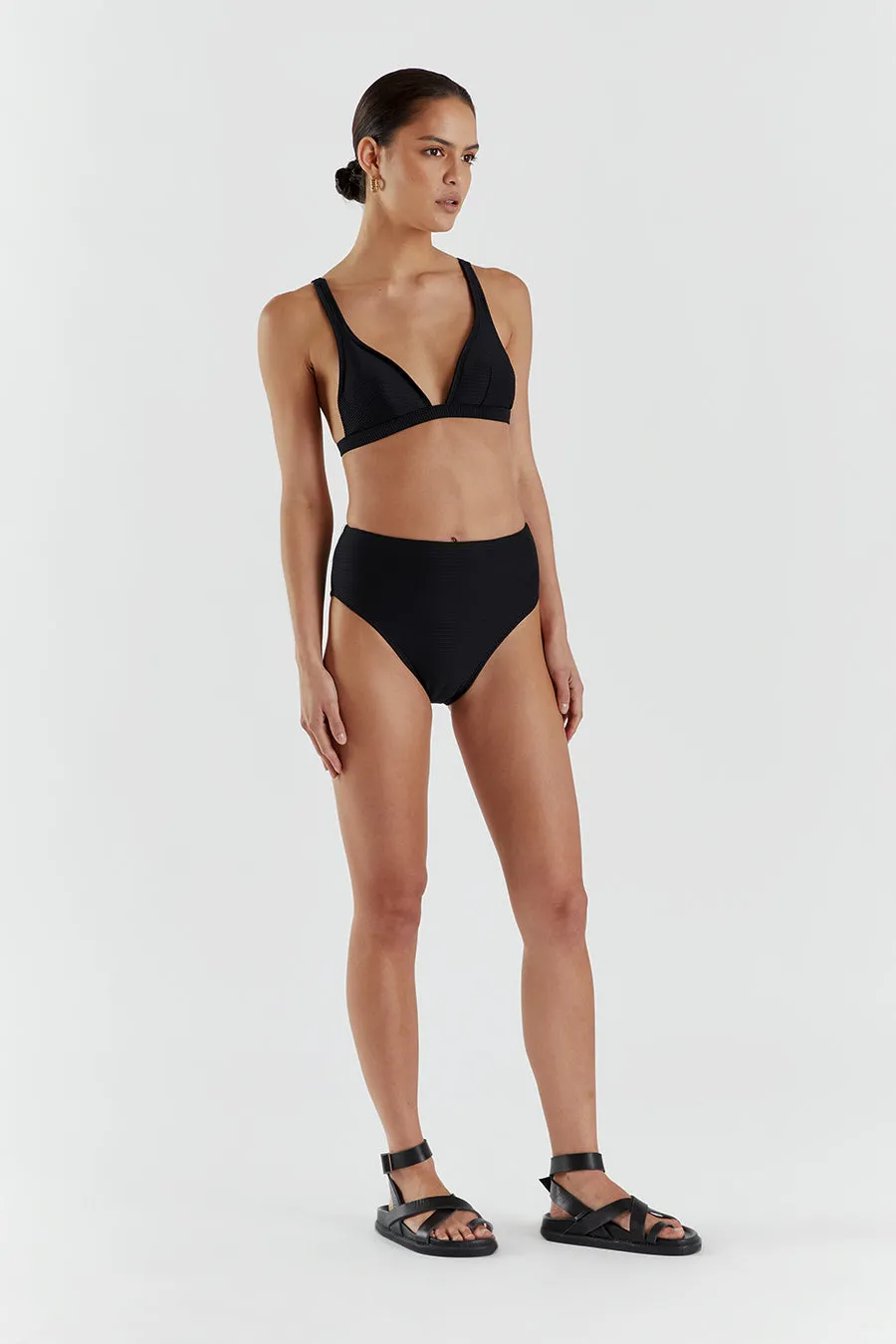 AMAYA BLACK TRIANGLE BIKINI TOP sold by Dissh product image thumbnail 3
