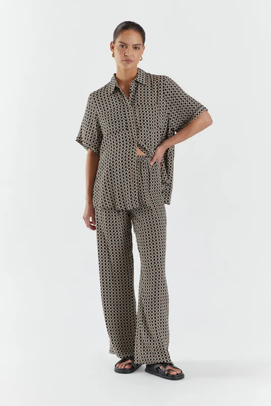 BROOKS GEO DRAWSTRING PANT sold by Dissh