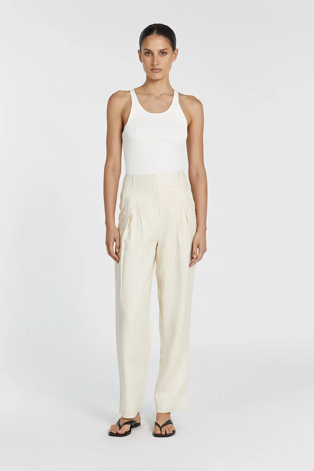 INDY BUTTER LINEN PANT sold by Dissh product image thumbnail 3