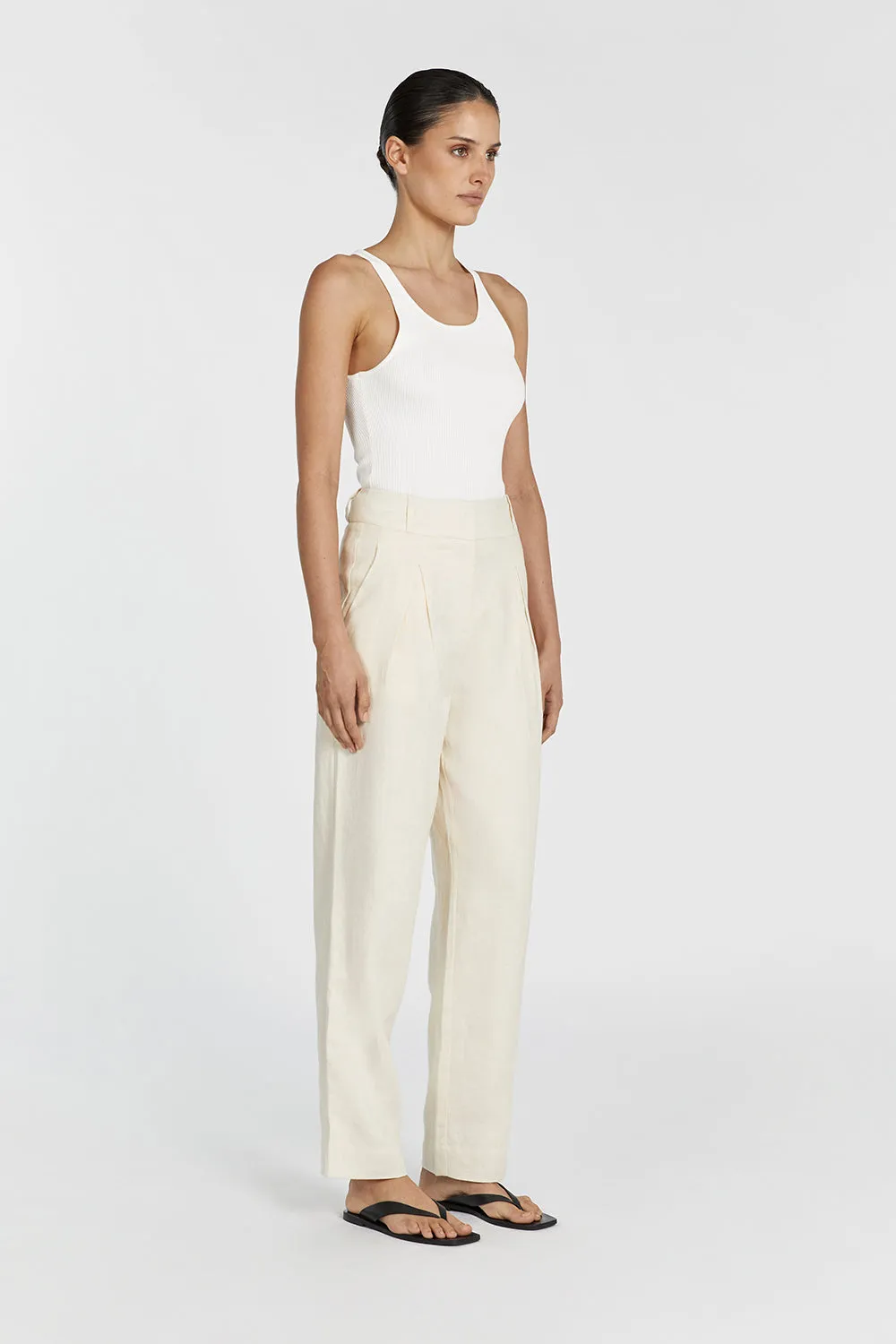 INDY BUTTER LINEN PANT sold by Dissh product image thumbnail 4