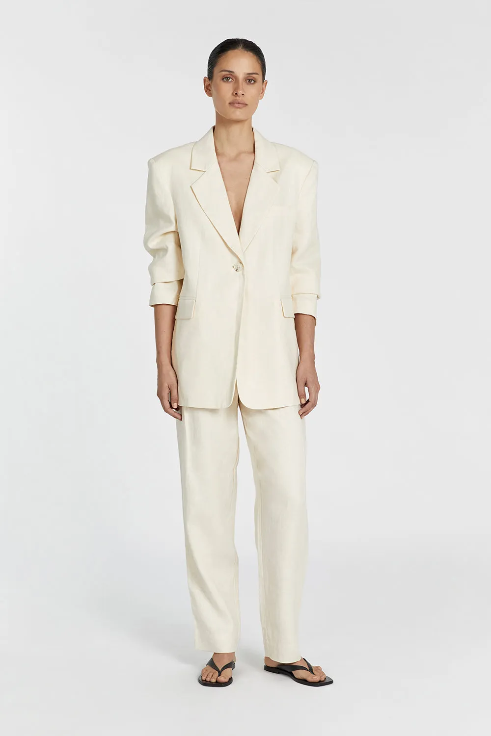 INDY BUTTER LINEN PANT sold by Dissh product image thumbnail 2