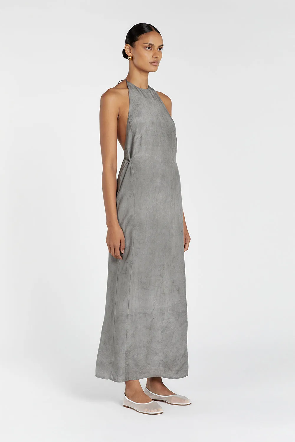 SARAH DOVE HALTER MAXI DRESS sold by Dissh product image thumbnail 3
