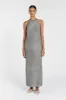 SARAH DOVE HALTER MAXI DRESS sold by Dissh