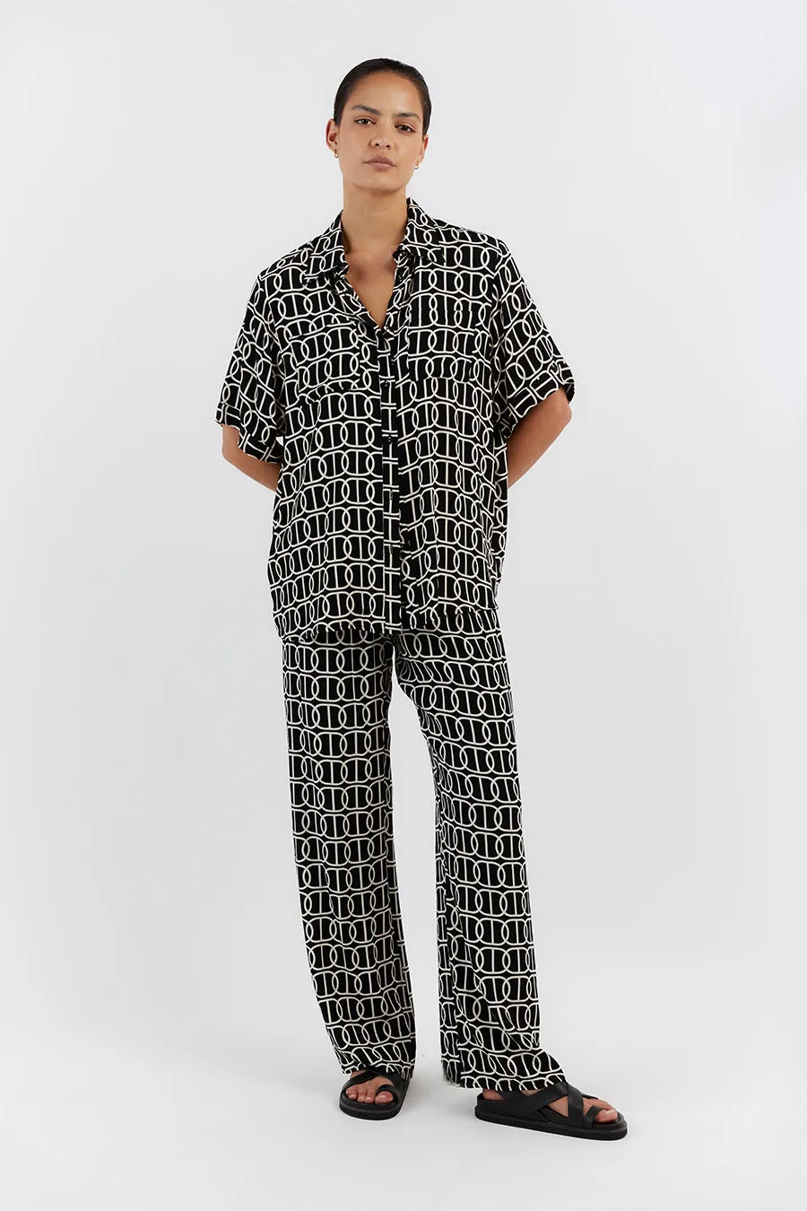 IZZIE CHAIN VACATION SHIRT sold by Dissh