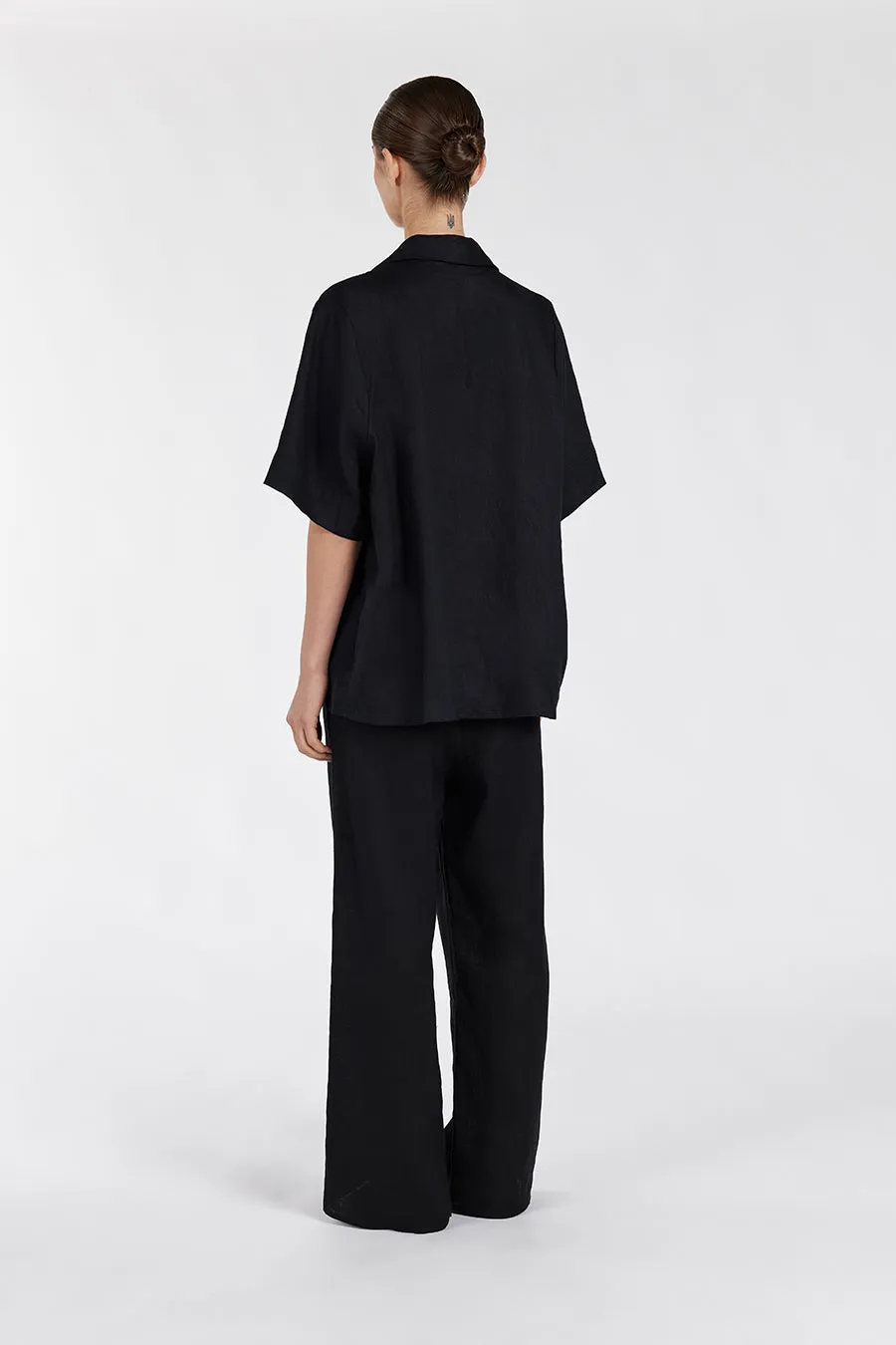 NALA BLACK ELASTIC WAIST PANT sold by Dissh product image thumbnail 4