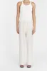 JOLIE CREAM MARLE DRAWSTRING PANT sold by Dissh
