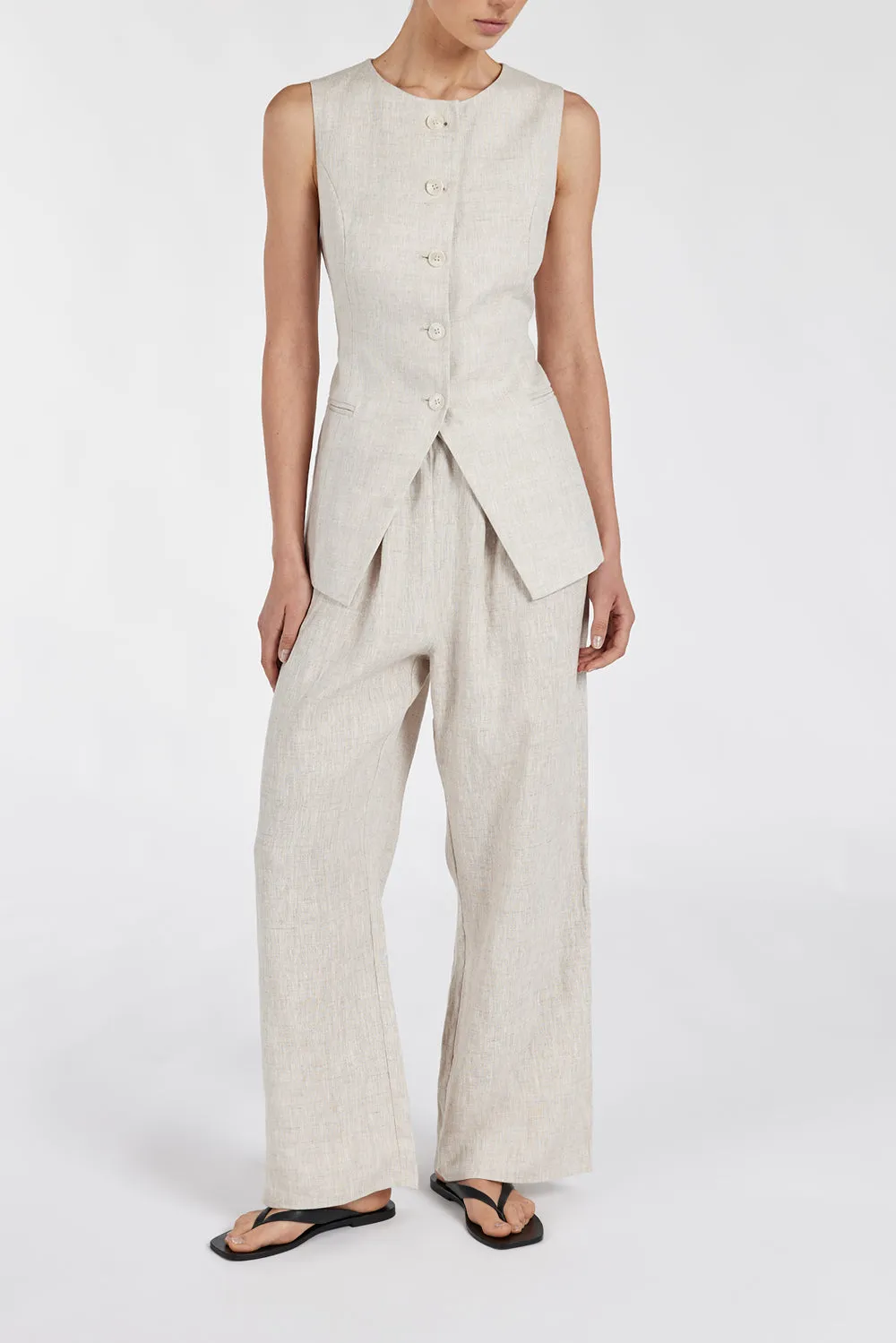 NALA NATURAL ELASTIC WAIST PANT sold by Dissh product image thumbnail 2