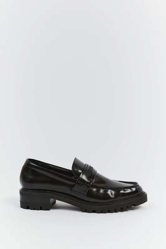 SENSO MET EBONY LOAFERS sold by Dissh