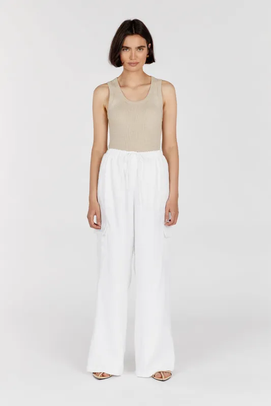 LEXI OAT MARLE TANK sold by Dissh