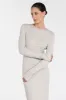 HENDRICK CHALK KNIT MAXI DRESS sold by Dissh