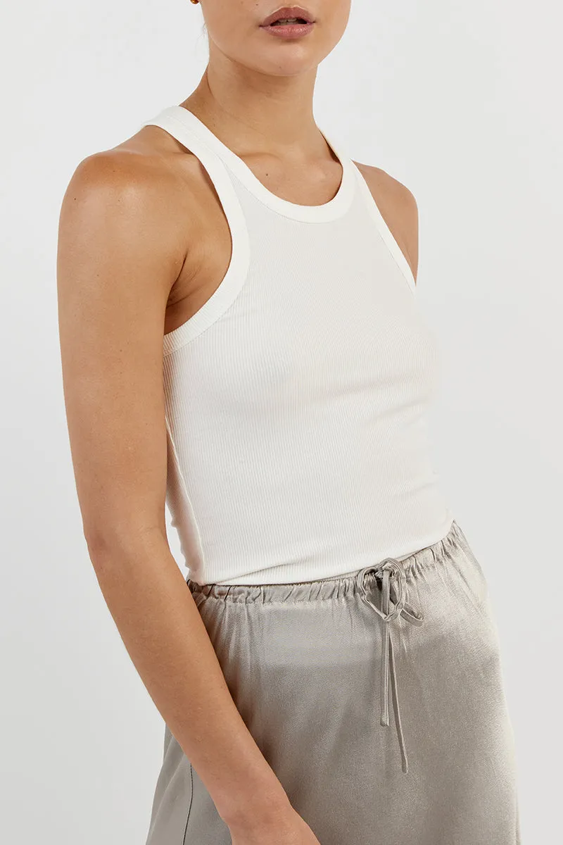 BOBBY PEWTER SATIN BIAS CUT SKIRT sold by Dissh product image thumbnail 5