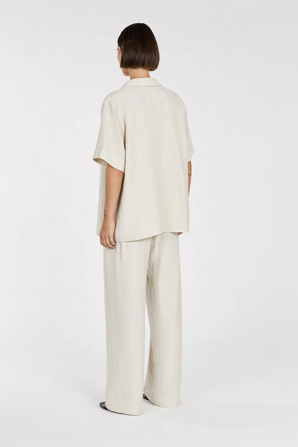 SHANIYA NATURAL LINEN BLEND SHIRT sold by Dissh product image thumbnail 4