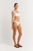 LOLA WHITE V WAIST BRIEF sold by Dissh