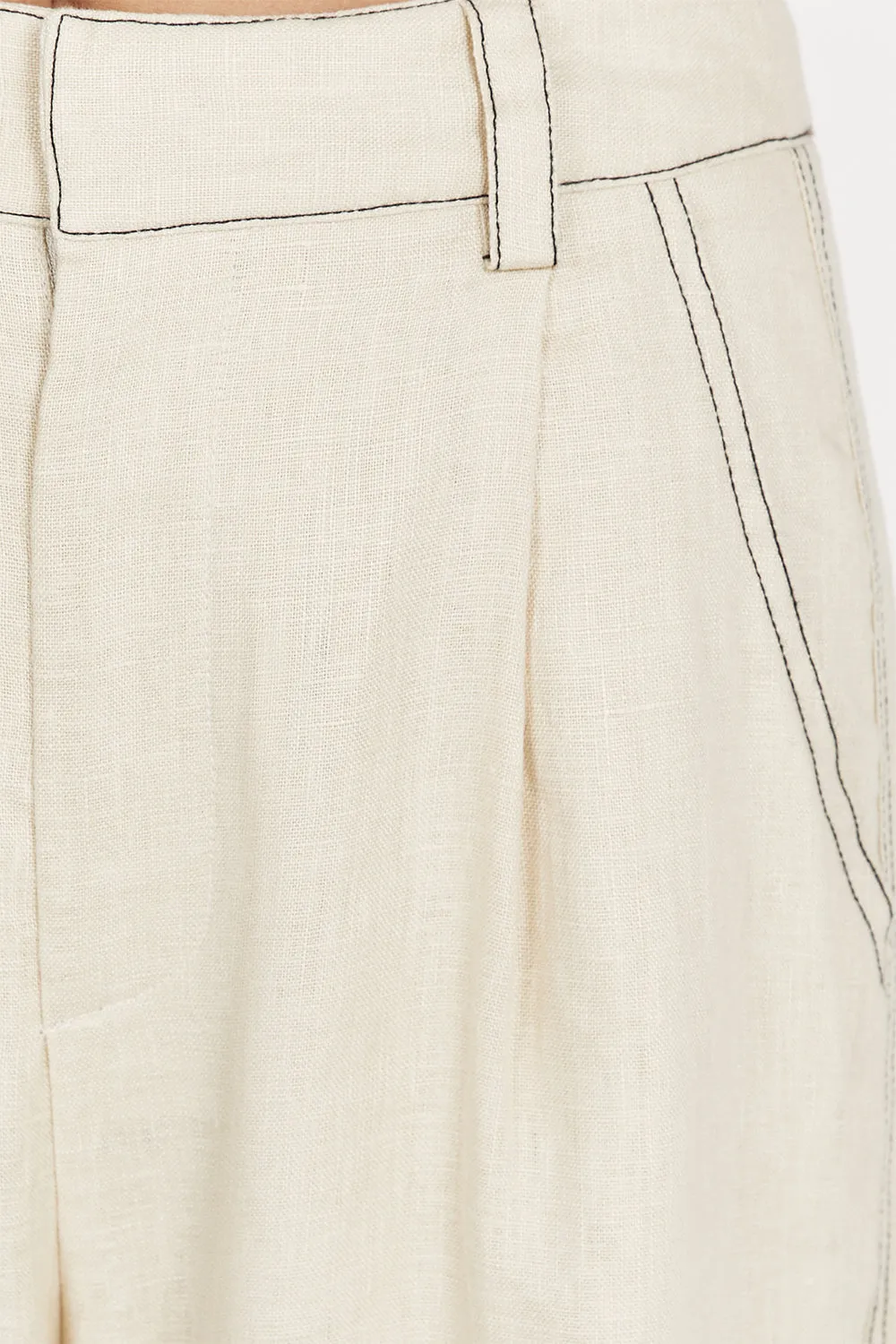 ROSIE PUTTY LINEN CARGO PANT sold by Dissh product image thumbnail 5