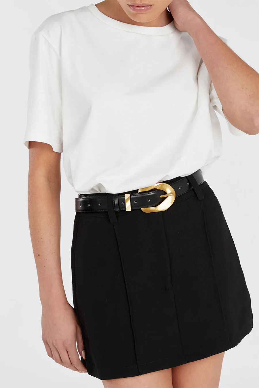 ROWAN BLACK SKORT sold by Dissh product image thumbnail 5