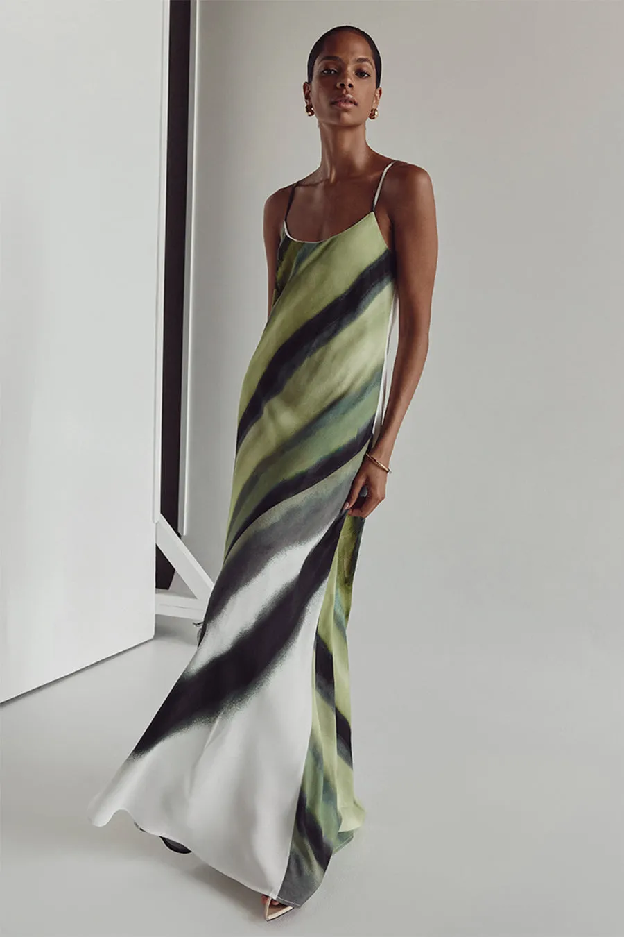 ATHENA SLIP MAXI DRESS sold by Dissh