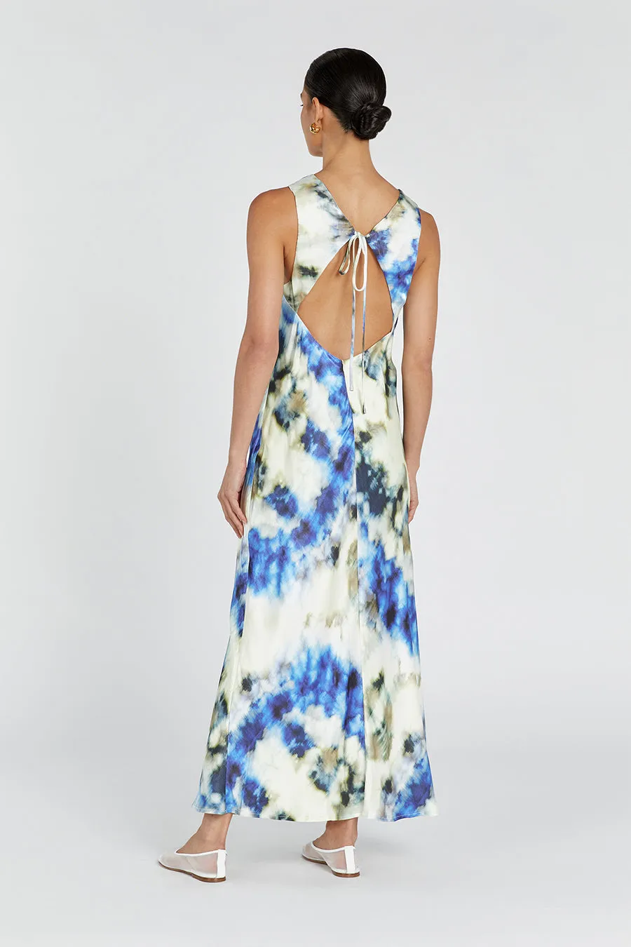 HAVEN SATIN SLIP MAXI DRESS sold by Dissh product image thumbnail 4