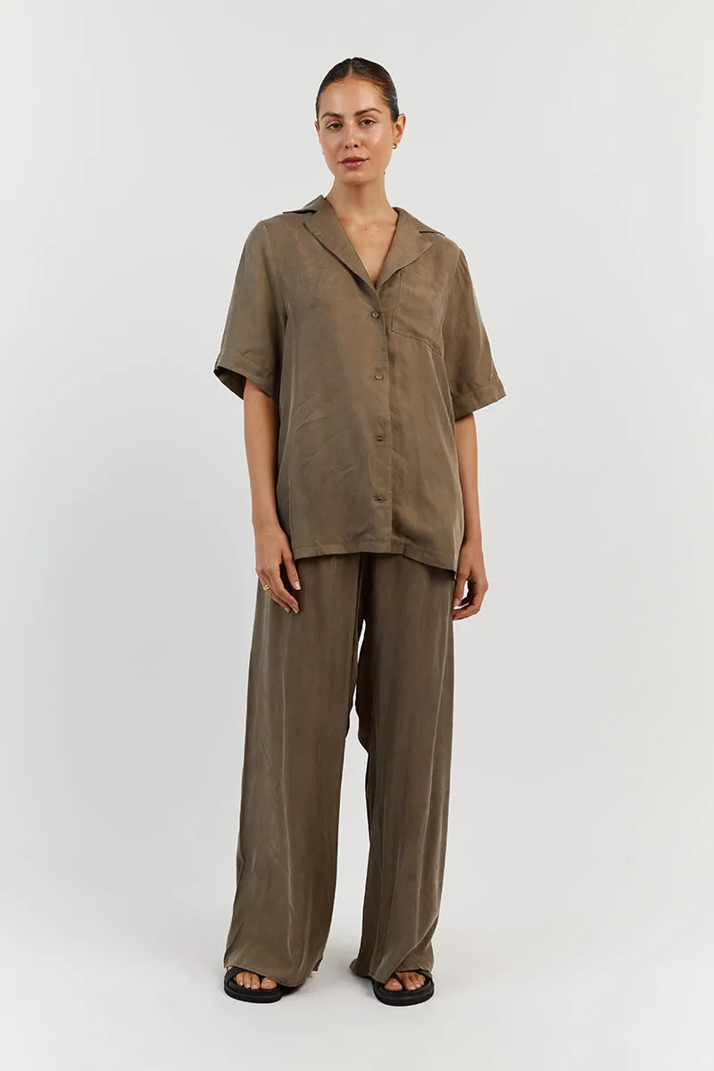 KINGSTON MOSS CUPRO WIDE LEG PANT sold by Dissh product image thumbnail 2