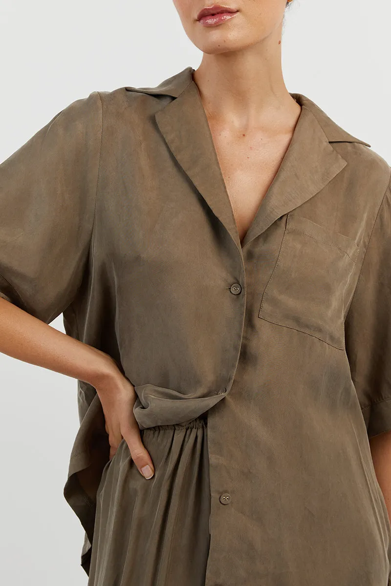 KINGSTON MOSS CUPRO WIDE LEG PANT sold by Dissh product image thumbnail 5