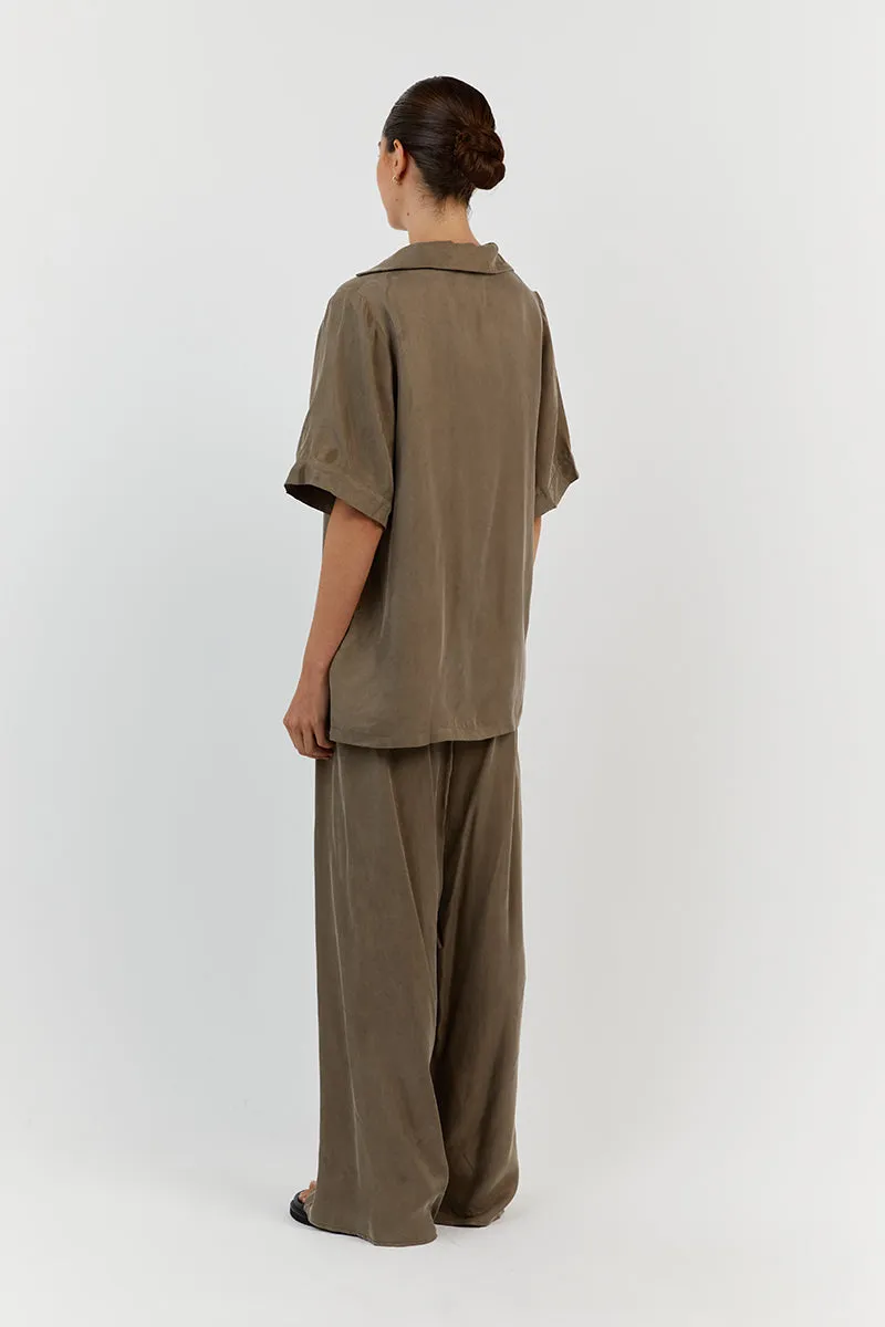 KINGSTON MOSS CUPRO WIDE LEG PANT sold by Dissh product image thumbnail 4