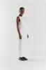 TYLA WHITE LINEN MIDI DRESS sold by Dissh