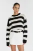 AGATHA STONE STRIPE JUMPER sold by Dissh