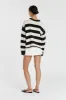 AGATHA STONE STRIPE JUMPER sold by Dissh