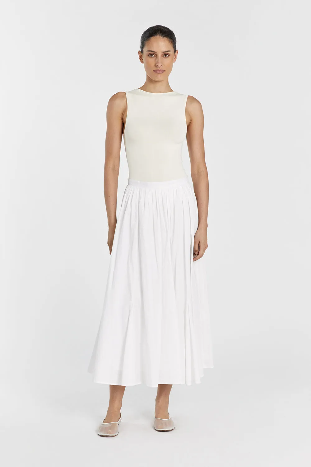 RUBY LEMON BOAT NECK KNIT TOP sold by Dissh