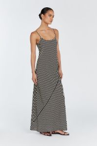RORY STRIPE SCOOP MAXI DRESS sold by Dissh