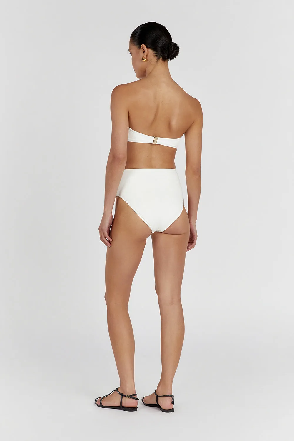 CALLIE OFF WHITE BANDEAU TOP sold by Dissh product image thumbnail 4