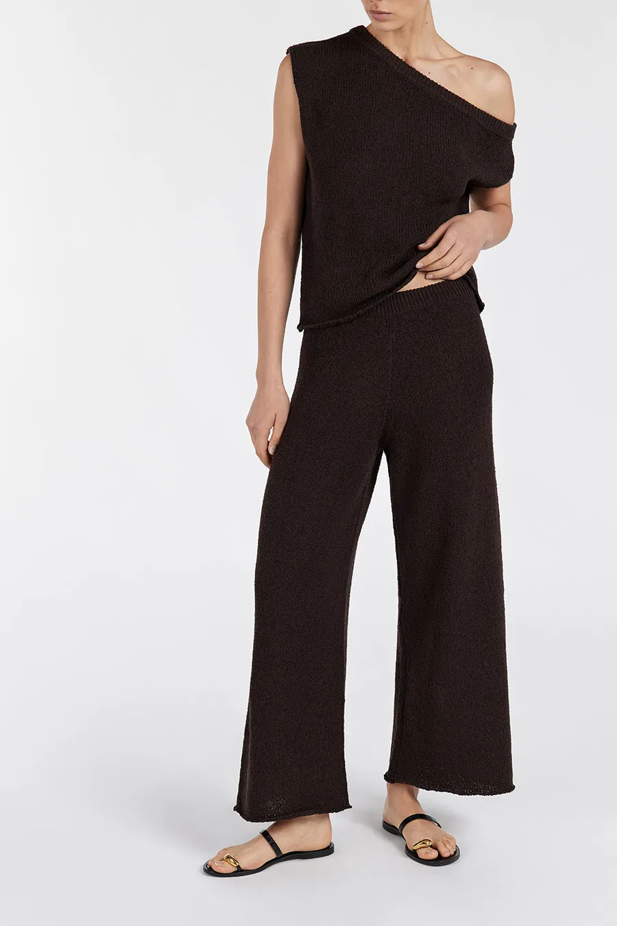 KERRY CHOC KNIT PANT sold by Dissh product image thumbnail 2